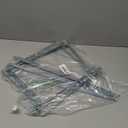 Officemate Hanging File Frame, Letter Size, Adjustable 14 to 18-Inches, 2 Count (Pack of 1),Silver, 91990