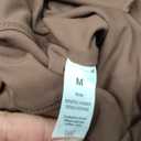 QINSEN Women's Long Sleeve Bodysuit V Neck Body Suits Seamed Cup Going Out Tops Shirt Size Medium