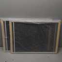 Home Intuition 2-Pack Adjustable Horizontal Window Screen 25-45 inches Wide, 15 Inches High