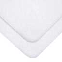 American Baby Company 2 Pack Waterproof Flat Reusable Multi-use Pad Protector, Quilt-Like Multi-use Protective Mattress Pad Cover for Babies, Adults and Pets, White, 18" x 27"