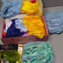 LIMIROLER 18 Pcs Princess Dress Up Clothes for Little Girl Role Play Costume Gift Set, Princess Dress Up Toys for Toddler Girls, Birthday Christmas Party Gifts for Girls Aged 3-6 Years Old