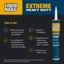 Liquid Nails Extreme Heavy Duty 28 oz. White Latex-Based Construction Adhesive, 12 Pack