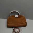 Genuine Leather Purse for Women: Suede Leather Tote Bag - Fashion Ladies Shoulder Handbag for Travel (Large)