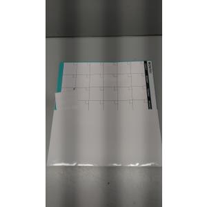 Large Dry Erase Calendar for Wall - Undated 12 Month Wall Calendar, 3758", Yearly Wall Calendar Dry Erase, Erasable & Reusable Calendar with 15 Round Stickers, Green Large Wall Calendar Dry Erase