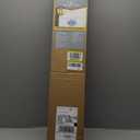 Lotus & Windoware Cordless, 2 Inch Faux Wood Blind, 33" Wide x 48" Long, Window Blinds, Blinds & Shades, Blinds for Indoor Windows, Embossed, Bright White