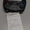 Upgraded Wireless Controller for Switch/Lite/OLED/Switch 2 Pro Controller for Switch Remote Joystick Gamepad Supports Wake up, Gyro Axis, Turbo, Dual Vibration and Screenshot Function (Black)