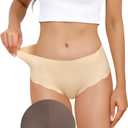 LEVAO Camel Proof Seamless Underwear for Women S-XXL | No show workout panties for yoga, gym, running, leggings, biker shorts, activewear and everyday wear