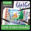 Crayola Brush & Detail Dual Tip Marker Set, 16 Markers, 32 Colors, Adult Coloring Markers, Gifts for Teens & Adults