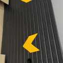 VEVOR 3" Rise Rubber Threshold Ramp for Doorway,Door Ramp with Non-Slip Textured Surface,33069lbs Load Capacity, Rubber Curb Ramp for Wheelchair and Scooter (Black)