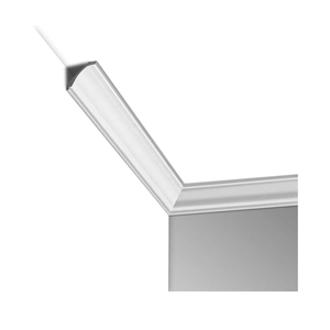 Art3d 10-Pack 47Ft White Ceiling Crown Molding Trim, High Impact Polystyrene Decorative Ceiling Moulding, Installed with Glue200+ bought in past month