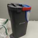 O-Cedar H2prO Flat Mop System | Quick Cleaning Tool | Clean with Clean Water | Machine Washable Reusable Microfiber Mop Pad | Safe on Wood Floors, Vinyl, Tile, Baseboards, Walls