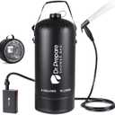 DR.PREPARE Portable Shower for Camping, 4/5 Gallons Camping Shower Bag, Portable Outdoor Shower with Pump for Hiking, Climbing, Pet Cleaning, Car Washing, Beach & Emergency