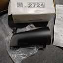Wall Mount Tub Spout with Front Diverter, Matte Black