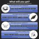 UpgradedDC47-00019A Dryer Heating Element for Samsung DV45H7000EW/A2 DVE50R5200W/A3 DV40J3000EW/A2 DV42H5000EW/A3 DVE50M7450W/A3 DV42H5200EW/A3 DV48H7400EW/A2 DVE50R5400V/A3 DV42H5200EP/A3