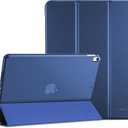 ProCase Smart Casefor 10.5 iPad Air 3rd Generation 2019 / iPad Pro 2017, Slim Stand Cover with Translucent Frosted Back for iPad Air 3 -Blue