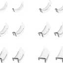 6 Pair Transparent Invisible Sizer Adjuster for Man Woman Rings Size Adjustable Making Tools and Accessories Spacer Guards Sizer Loose Size Reducer Jewelry Tool Jewelry Accessories