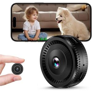 1080P Hidden Cameras - Indoor Camer - Nanny Camera - Best Mini Camera - WiFi Wireless Cam - Home Camer for Pet/Baby - with Night Vision - HD Surveillance Cam-SD Card Storage APP Control