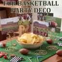 Frienda 24 Pcs 1.97 Inch Basketball Centerpieces for Table Basketball Decoration Picture Holder Party Table Number Holders Card Display Stands for Sports Birthday Party Supplies Gifts