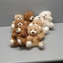 Liliful 8 Pieces 8 Inch Bear Stuffed Animal Bulk Stuffed Animals Gift Plush Toys Bear Party Favors for Baby Shower Centerpieces Wedding Birthday Party Gifts Supplies(Mixed Color)