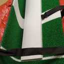 Softball Pitching Mat Antifade Antislip Turf Training Aid 2' X 3' Portable Baseball Training Mat with 5mm Foam Pitching Rubber Mound for Pitchers Indoor Outdoor Pitching Practice (Green)