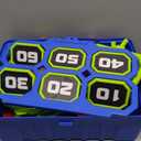 2 IN 1 Shooting Games Toys for Boys 5, 6, 7, 8, 9, 10+ Year Old, Moving Shooting Target and Standing Digital Targets with 2 Toy Guns, 24 Foam Balls, Kids Outdoor Game, Christmas Birthday Gift for Kids