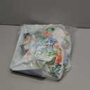 Clastyle Large Fish Sea Turtle Baby Basket Ocean Coral Seaweed Starfish Toy Book Shelf Basket Waterproof Pool Toy Beach Towel Storage Bin Collapsible Dirty Clothes Hamper, Blue, 40 * 30 * 30 cm