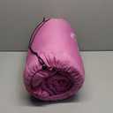 XL Size Upgraded Version of Camping Sleeping Bag 4 Seasons Warm and Cool, Lighter Weight, Adults and Children Can Use Waterproof Camping Bag, Travel and Outdoor Activities (86.6" x 33.46", Black Thick)