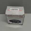 12v 200W Car Heater, Portable Car Heater and Defroster, Windshield Defogger, 12 Volt That Plugs Into Cigarette Lighter, Calenton para Carro, 360 Rotation (Black)