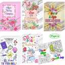 Eaasty 75 Pcs Mini Adult Coloring Books Bulk Mandala Activity Books with Positive Quote Motivational Inspirational Coloring Gifts for Adults Stress Relieving Holiday Party Favors