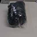 Yonique Women's Halter Tankini Top V Neck Swim Top Tummy Control Bathing Suit (X-Large, Black)