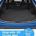 Powerty Trunk Mat for 2023-2026 Lexus RX RX350/RX350h/RX500h(Not for RX450h+), All Weather TPE Cargo Mat Liner for RX Rear Trunk