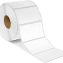Spartan Industrial - 2.25" X 1.25 Direct Thermal Labels, Perforated Barcode Address Labels, Compatible with Rollo & Zebra Desktop Printers - 10 Rolls, 1000/Roll