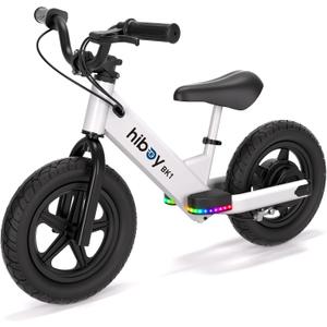 Hiboy Electric Balance Bike for Kids, 12-Inch Tires, 5.6/9 mph, Adjustable Seat, Up to 4.9 Miles, Electric Bike for Kids Ages 35, Small