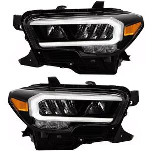 Full LED Headlight Assembly for 2020-2022 Toyota Tacoma Headlamp Replacement Limited TRD Left&Right Side