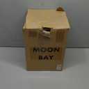 Moon Bay Outdoor Wall Down Round Pagoda Light, High Volt, E26 Base Socket(excl), Modern Lantern Design, Die Cast Aluminum Body with Clear Glass Shade, Waterproof for Entryway,Porch,Doorway,(Black)