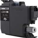 Brother Printer High Yield Ink Cartridge Page Up to 400 Pages Black (LC3013BK), Standard