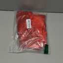 Miayon Red Square Sequin Decorative Throw Pillow Covers Cushion Case for Chair Couch Bed Sofa Bedroom Living Room Wedding Home Decor (18"x18",4 Pack)