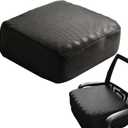 5.9" Extra Thick Chair Cushions, Office Chair Booster Seat Cushion 17.7x15.7x5.9 Inch Foam Recliner Cushions with Zipper Removable Mesh Fabric Cover