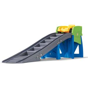 Step2 Extreme Coaster Kids Ride On Toy, Push Car, Indoor/Outdoor Roller Coaster & Playset, Made of Durable Plastic, Max Weight 80 lbs., For Toddlers 3+ Years Old, Large