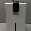 Dehumidifier, Dehumidifiers for Home, 98 OZ Water Tank, (1000 sq.ft) Quiet Dehumidifier for Basement Bathroom Bedroom with Humidity Display, Auto Shut Off, Relaxing 7 Color Ambient Light(White)