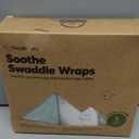 3-Pack Organic Baby Swaddle Sleep Sacks - Swaddles for Newborns, Infant 0-3 Months, Baby Girls, Boys, Soft & Snug Newborn Sleep Sack, Nursery Swaddling Blankets (Bunnies, OS)