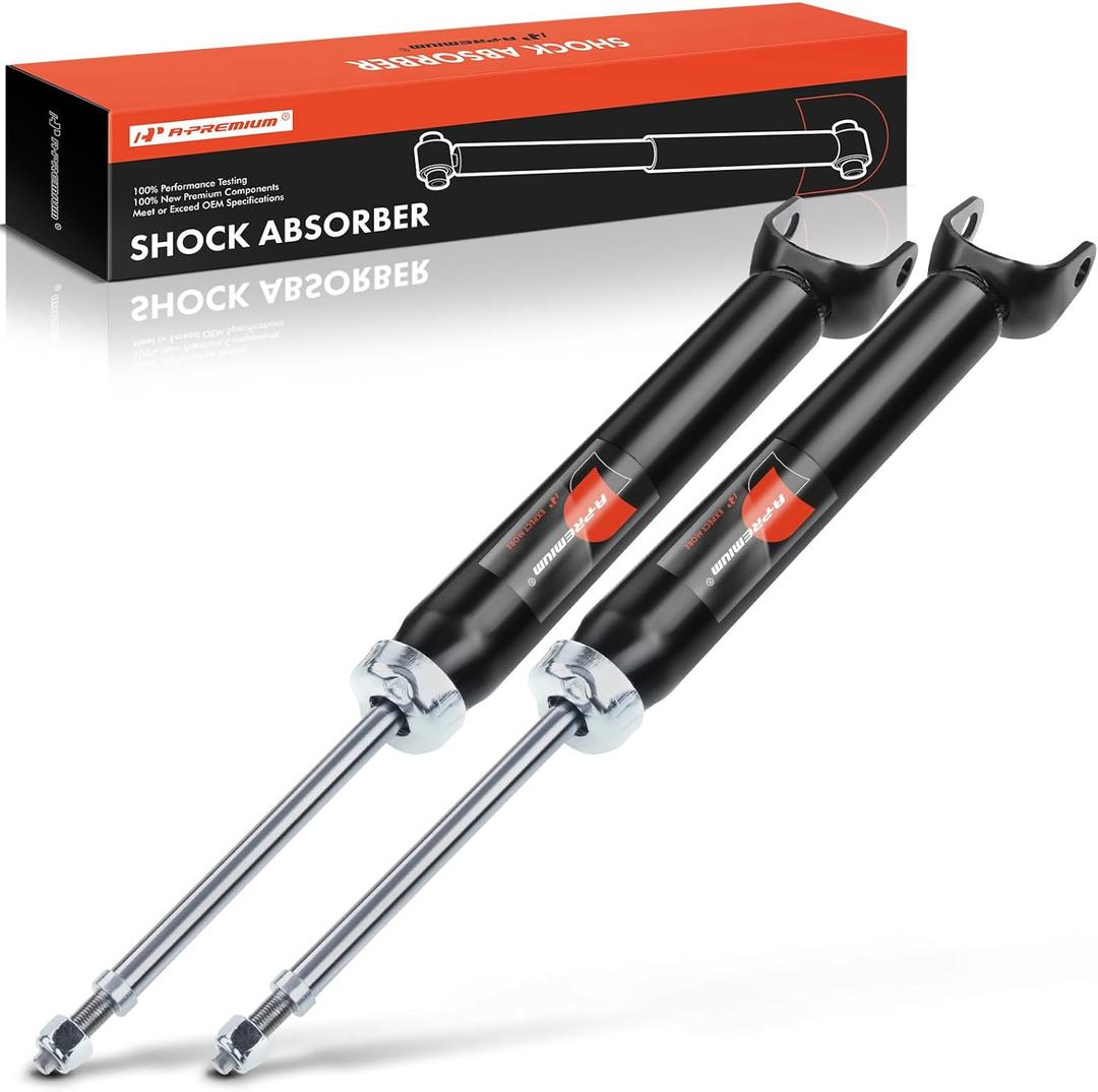 A-Premium Rear Shock Absorbers Compatible with Jeep Grand Cherokee 2011-2021 & Dodge Durango 2011-2025, without Load Leveling Suspension, 2-PC Set