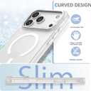 YINLAI Case for iPhone 17 Pro Max 6.9-Inch, White