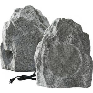 8" Bluetooth 5.4 Outdoor Rock Speakers, Volume Control & Tweeter Peak 700W IP65 Waterproof/Multi-Sync 200 Speakers/Auto-Pairing Auracast Tech for Backyard, Garden (2PCS) (NO MIC)
