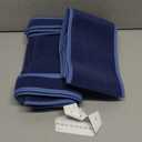 Velpeau Arm Sling for Sleep, Shoulder Immobilizer for Women & Men - Very Soft Sling for Rotator Cuff Tear, Fractured, Dislocation, Broken, Postoperative, Fits Left & Right (Blue, L: Bust 39.5-51.3)