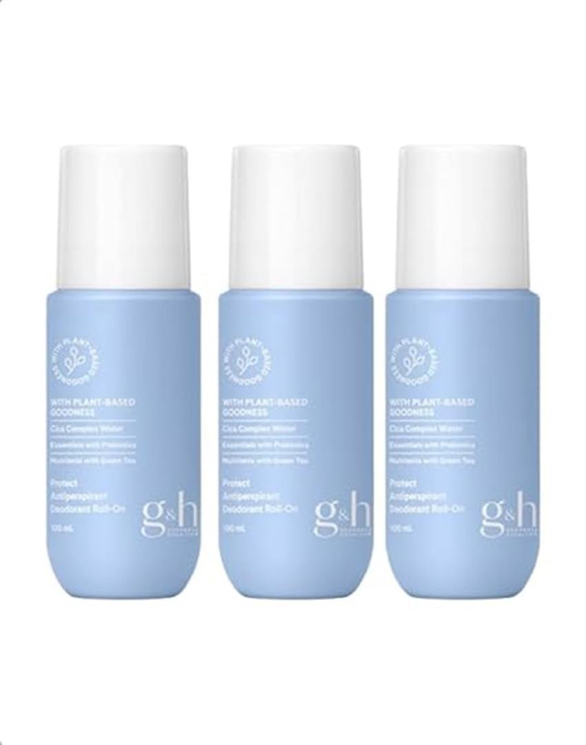 3 x G&H Protect + Deodorant & Anti-Perspirant Roll-on 100 ml (New Package) 3 x G&H Protect + Deodorant & Anti-Perspirant Roll-on 100 ml (New Package)