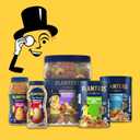 PLANTERS Salted Cocktail Peanuts, Plant-Based Protein, Bold & Savory Party Snacks, Peanut Snack, 16 Oz Jar (Pack of 6) (EXP 02/08/28)