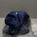 Electric Blanket Twin Heated Blanket 62''X84'', Fast Heating Blanket Soft Flannel & Fluffy Sherpa with 5 Heating Level and 10 Hours Auto-Off, ETL/FCC Certified, Warm Gifts for Loved one, Navy Blue