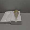 WONDER GARDEN Light Up Christmas Tree, 12 Acrylic Christmas Tree Snow Globe, Battery Operated Water Swirling Glitter Led Lights Christmas Decorations Figurines for Indoor for Tabletop