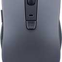 Lenovo Bluetooth Silent Mouse (WL300) - 5 Button Computer Mouse with Silent Left & Right Click  Sculpted Grip, Microsoft Swift Pair, Up to 1600 DPI (Grey)